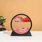 3D Bewegend Zandkunst Schilderij Ronde Glazen Sandscape, Verzenden, Nieuw in verpakking