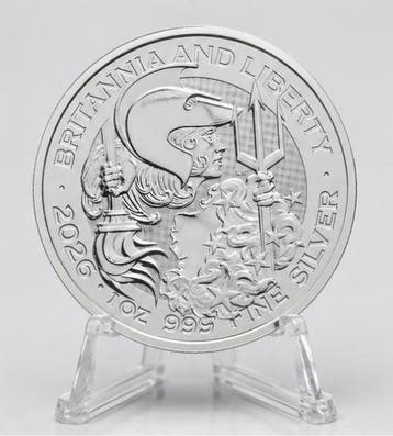 Verenigd Koninkrijk. 2 Pounds 2026 – Britannia and Liberty –, Postzegels en Munten
