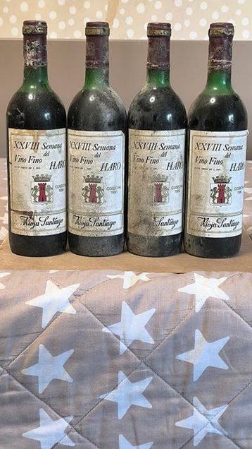 1986 Rioja Santiago XXVIII Semana del Vino Fino 1989 Haro, Verzamelen, Wijnen, Nieuw