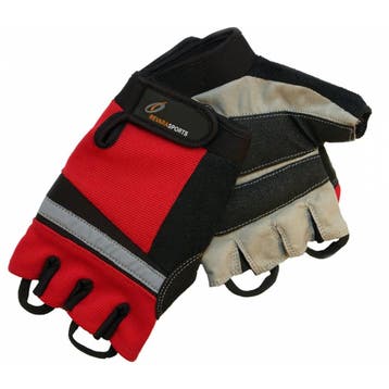 RevaraSports Rolstoelhandschoenen - Rood - XS, Diversen, Rolstoelen, Ophalen of Verzenden, Nieuw