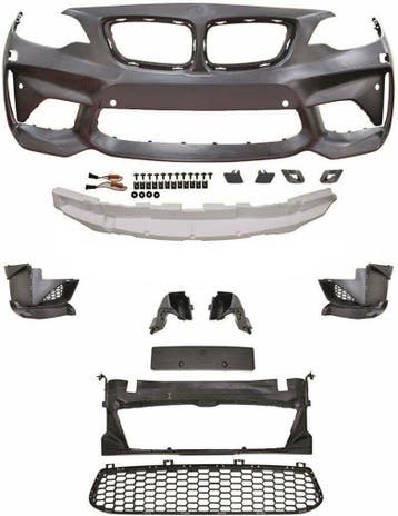 EVO M2 Look Voorbumper BMW 2 Serie F22 F23 B3007 8951 8952, Nieuw, Voor, BMW, Bumper