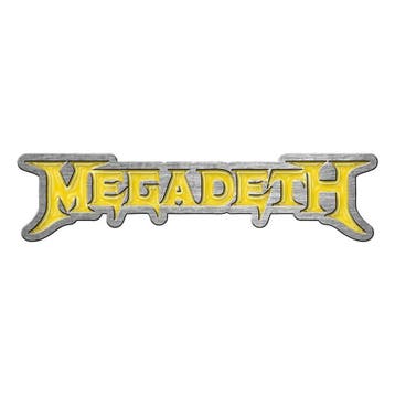 Megadeth - Logo - ijzeren pin officiële merchandise, Ophalen of Verzenden, Nieuw, Kleding