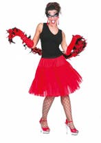 Petticoat rood, Kleding | Dames, Carnavalskleding en Feestkleding, Ophalen of Verzenden, Nieuw