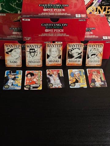 Bandai - 10 Card - One Piece Promo card, Nieuw