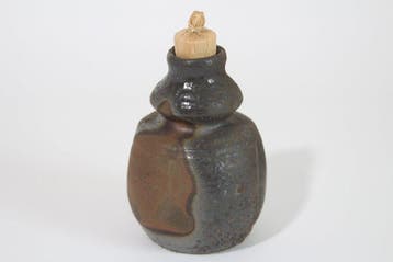 Bizen aardewerk - Furidashi / Tokkuri - Takahara Satoshi