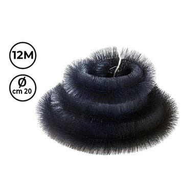 Jonska Dakgoot Egel 12 meter - Zwart, Doe-het-zelf en Verbouw, Verzenden, Nieuw