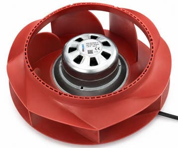 Zehnder WHR930 motor revisie – R3G220-RG19-07/R3G220-RG19-08, Zo goed als nieuw, Ventilator