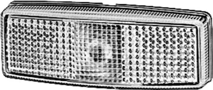 Hella Breedtelicht met Reflector Rechthoekig Opbouw Wit, Caravans en Kamperen, Camper-accessoires, Nieuw, Ophalen of Verzenden