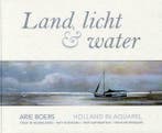 Arie Boers, Land, licht &amp; water - aquarellen, Ophalen of Verzenden, Nieuw, Arie Boers, Prentenboek