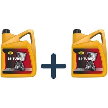 Kroon Olie Aanbieding: 2 X Bi-Turbo 20W50 5L, Verzenden