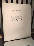 Paul Valéry /Pierre Guastalla - Monsieur Teste - 1950