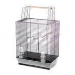 Vogelkooi Duvo Ara Cabrio – Grijs/Zwarte Binnenkooi voor.., Dieren en Toebehoren, Verzenden, Nieuw, Overige materialen, Vogelkooi