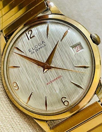 ELOGA - 4002.Cal Automatic 1960-1969 Men, Sieraden, Tassen en Uiterlijk, Horloges | Heren, Nieuw