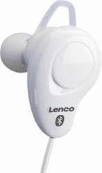 Draadloze in-ear oordopjes - Sport oortjes - Wit - Lenco - E, Telecommunicatie, Mobiele telefoons | Oordopjes, Verzenden, Zo goed als nieuw