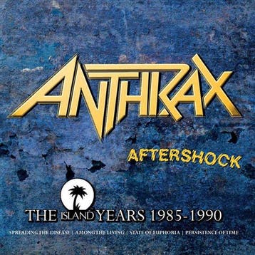 Anthrax - Aftershock - The Island Years 1985-1990 - 4CD, Ophalen of Verzenden, Nieuw in verpakking