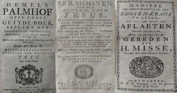 varia - 3 devotieboeken uit Antwerpen - 1763-1765