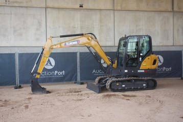 Veiling: Rupsgraafmachine XCMG XE60G PRO Diesel 2025 Demo, Zakelijke goederen, Ophalen, Graafmachine