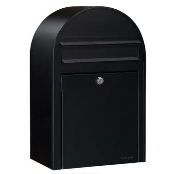 Bobi Classic brievenbus en Round statief staal - zwart, Verzenden, Nieuw