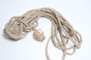 Jute Naturel Xtra Dik Touw voor toef ca. 1 cm 250 gram, Ophalen of Verzenden, Nieuw
