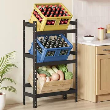 3-Laags Kratrek voor Dranken–Stevig Metaal,90 kg Draagkracht, Verzenden, Nieuw in verpakking