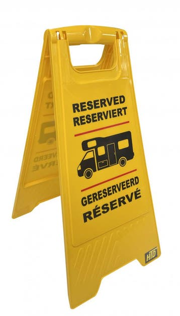 Reserveringsbord Camper, Ophalen of Verzenden, Nieuw