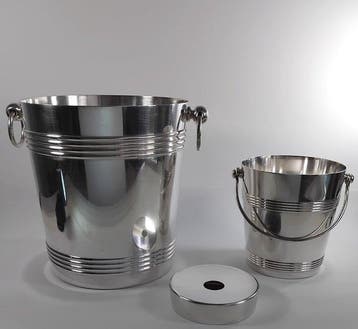 Christofle - Champagne koeler (2) - Biarritz - Legering,