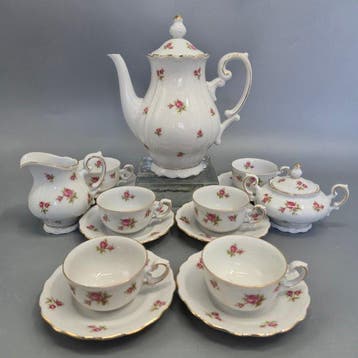 Koffieservies - Wunsiedel Bavaria Porzellan Kaffeeservice