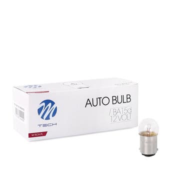 M-Tech - BA15d 12V 10W - Basic - Helder - Per10 stuks, Verzenden, Nieuw