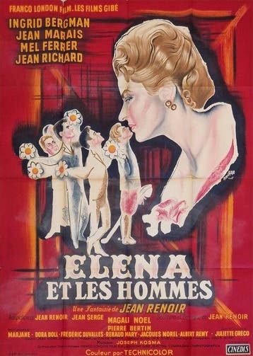 René Péron - Original French Movie Poster Elena et les