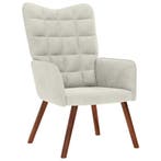 Relaxstoel | 54% Korting | Zachte Fluweel, Gebruikt, Minder dan 75 cm, Ophalen of Verzenden, 50 tot 75 cm