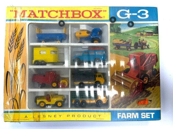 Matchbox - Model landbouwmachine - Matchbox Lesney G-3 Farm, Hobby en Vrije tijd, Modelauto's | 1:5 tot 1:12