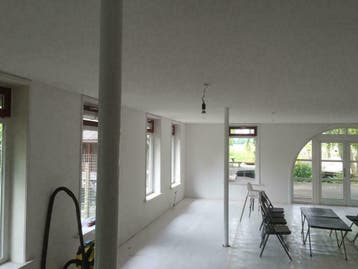 Spackspuiter spack Latex spuiten wand plafond Beton Ciré, Garantie, Stucwerk