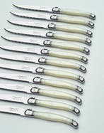Laguiole - 12x Steak Knives - Pearl - style de -