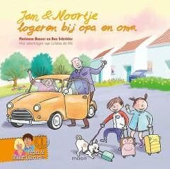 Boek: Jan & Noortje logeren bij opa en oma - (als nieuw), Verzenden, Zo goed als nieuw