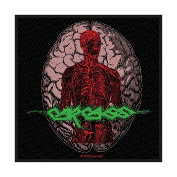 Carcass - Cabeza - patch officiële merchandise, Ophalen of Verzenden, Nieuw, Kleding