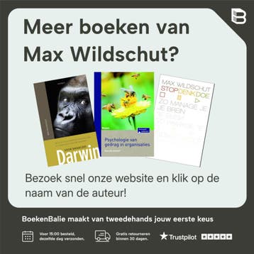 Psychologie van gedrag in organisaties - Max Wildschut, Verzenden, Zo goed als nieuw, Max Wildschut