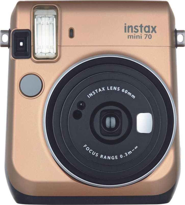 Fujifilm Instax Mini 70 Instant Camera - Goud (LEES BESCHRIJ, Audio, Tv en Foto, Fotocamera's Analoog, Zo goed als nieuw, Verzenden