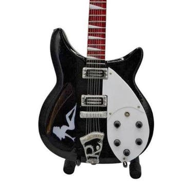 Miniatuur replica Rickenbacker 360 gitaar Peter Buck R.E.M., Ophalen of Verzenden, Nieuw, Pop, Beeldje of Miniatuur