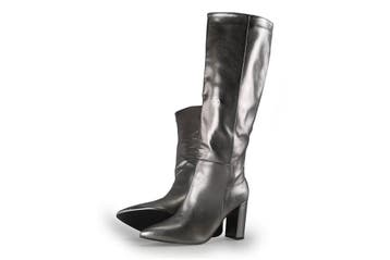 Poelman Laarzen in maat 42 Zilver, Kleding | Dames, Schoenen, Hoge laarzen, Poelman, Overige kleuren, Verzenden