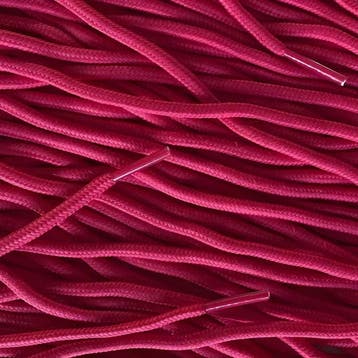 Ronde veters - Cherry • 100 120 140 160  cm x 5 mm, Ophalen of Verzenden, Nieuw