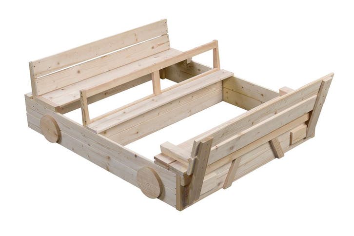 Houten Zandbak auto blank (Houten zandbakken, Zandbakken), Kinderen en Baby's, Speelgoed | Overig, Nieuw, Ophalen of Verzenden