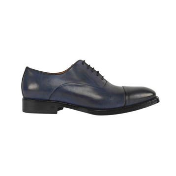 TESTONI 1929 - 8 UK - 42 IT - Oxford Shoes Burnished Calf, Nieuw