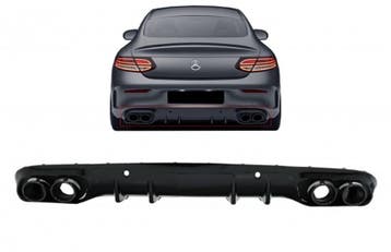 Diffusor Mercedes C205 A205 Coupe / Cabrio 15-19 C43 Design, Ophalen of Verzenden, Nieuw