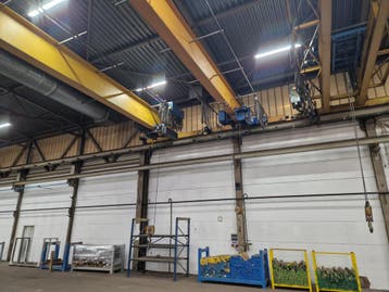 Abus enkelligger bovenloopkraan ± 20.500mm x 6.3t 001653U, Doe-het-zelf en Verbouw, Gereedschap | Overige machines, Ophalen, Gebruikt
