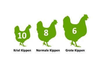 Kunststof Kippenhok - Nestera Large Verhoogd - Gratis, Dieren en Toebehoren, Pluimvee | Toebehoren, Ophalen of Verzenden, Nieuw