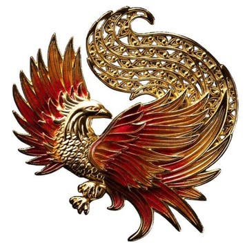 Samoa. 5 Dollars 2025 Phoenix 2 oz Proof-like (.999)