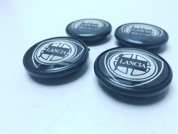 Set 4 Naafdeksels Lancia Delta Integrale Imitatie Origineel, Verzenden, Nieuw