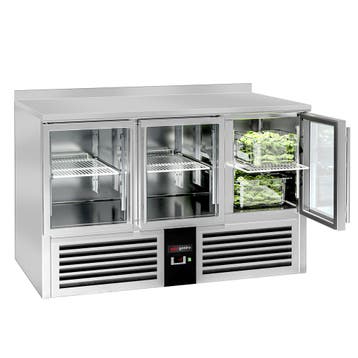 GGM Gastro | Koelwerkbank PREMIUM - 1368x700mm - 368 liter -, Verzenden, Nieuw in verpakking, RVS Meubilair