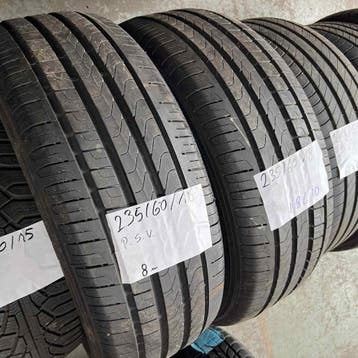2 x Pirelli Scorpion Verde 235-60-18 Zomerbanden 8mm, 18 inch, Gebruikt, Ophalen of Verzenden, 235 mm