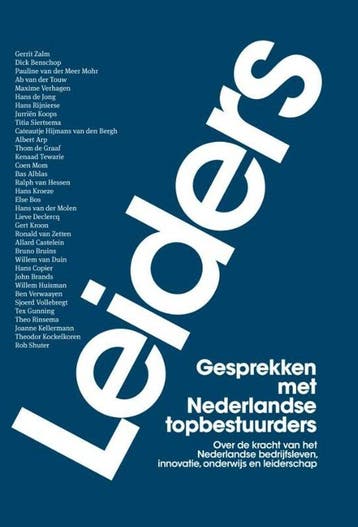 Leiders gesprekken met Nederlandse topbestuurders, Ophalen of Verzenden, Nieuw